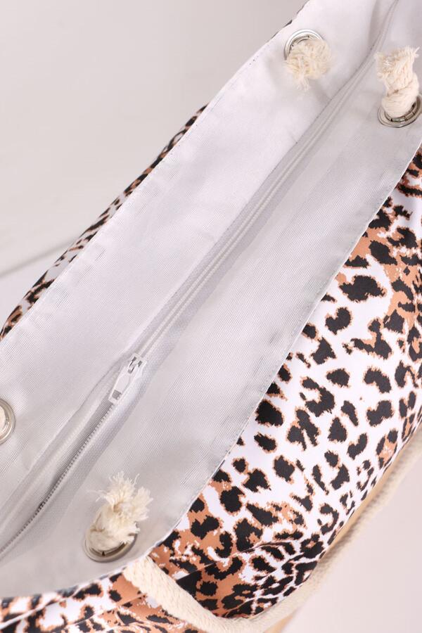 101 Plaj Çantası - Leopar - 2
