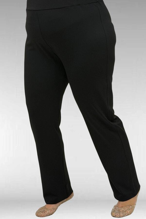 1742 Büyük Beden Uzunkol Tesettür Mayo Takım - Fırça Desen Saks - 3