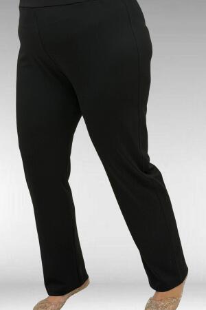 1742 Büyük Beden Uzunkol Tesettür Mayo Takım - Yaprak Desen Mavi - 3