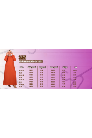 32025 Büyük Beden Bürümcük Kolu Lastikli Elbise - Vizon - 2