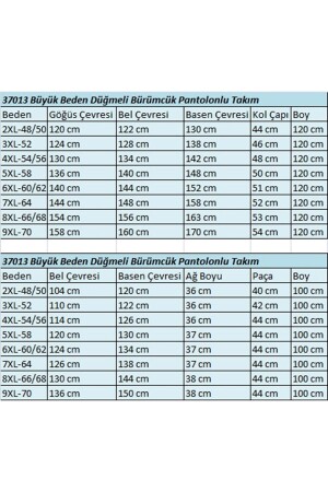 37013 Büyük Beden Düğmeli Bürümcük Pantolonlu Takım - Vizon - 2