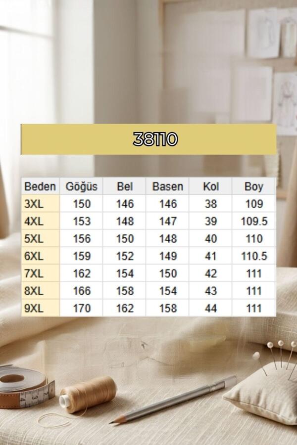 38110 Büyük Beden Düşük Kol Penye Tunik - Mürdüm - 2