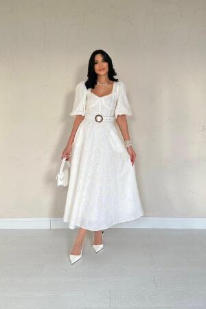 3lü V Yaka Tişört – Kısa Kollu Yazlık Slim Fit Body - Pembe, Açık Mavi, Ekru - 17