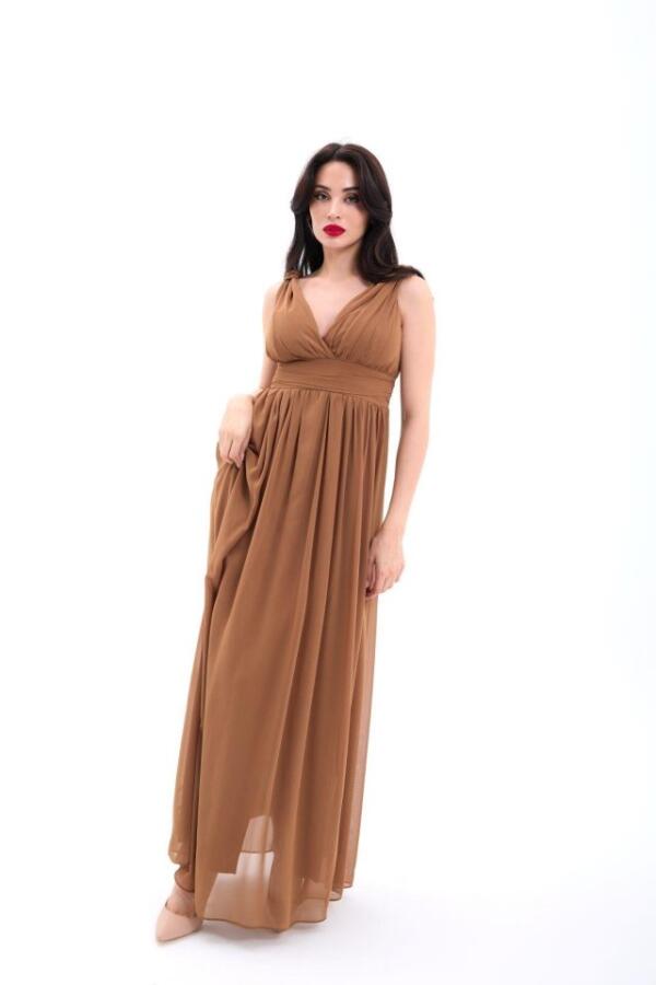 4662 ELBİSE-KAHVE - 1