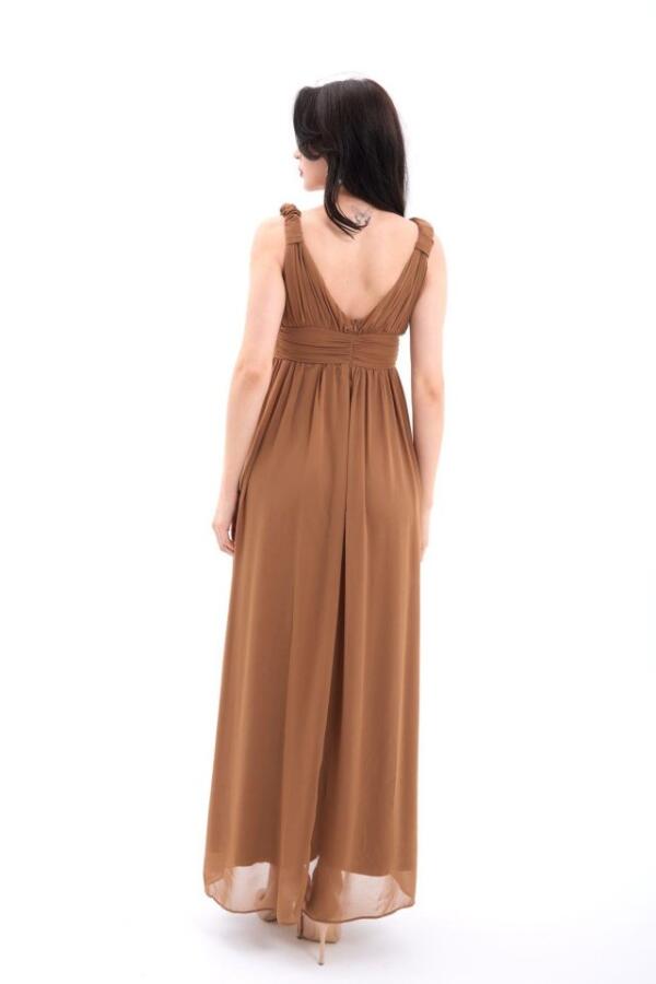 4662 ELBİSE-KAHVE - 3
