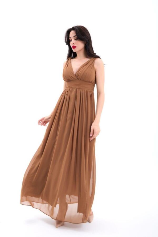 4662 ELBİSE-KAHVE - 5