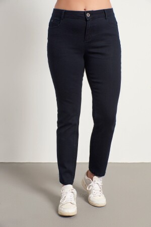 5 Cep Denim Pantolon Lacivert - 5