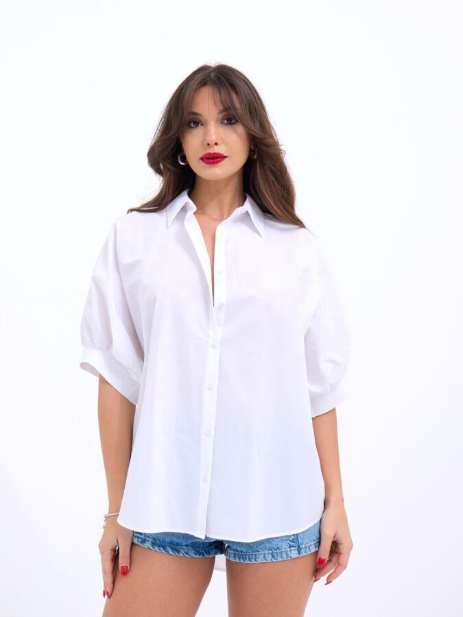 5190 GÖMLEK-BEYAZ - 1