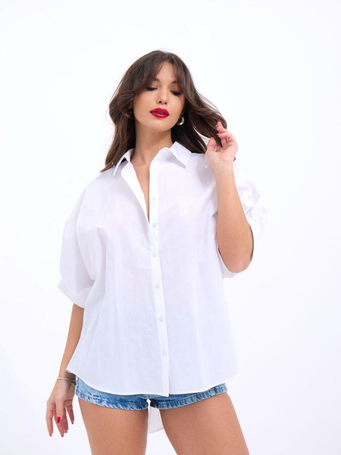 5190 GÖMLEK-BEYAZ - 3