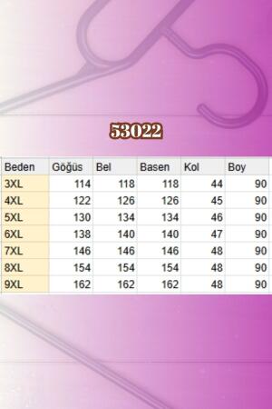 53022 Büyük Beden Yıldız İnci Çakma Detaylı Kot Ceket - Mavi - (1)