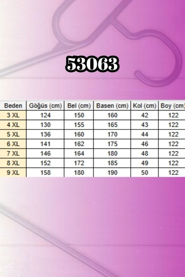 53063 Büyük Beden Biyeli Cepli Mir Ceket - Siyah - 2