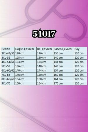 54017 Büyük Beden Kaplama Düğmeli Giy-Çık Penye Yelek - Antrasit - (1)