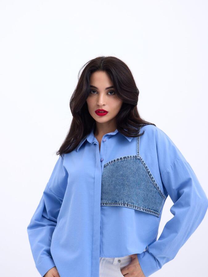 5419 GÖMLEK-KOYU MAVİ - 5