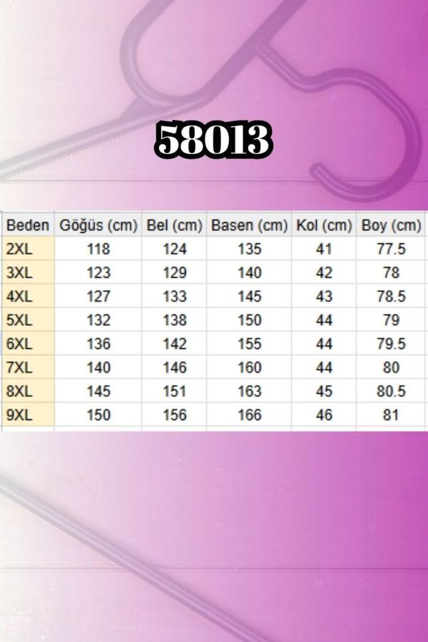 58013 Büyük Beden Önü Yıldız Ve Taş Detaylı Penye Tunik - Siyah - 2
