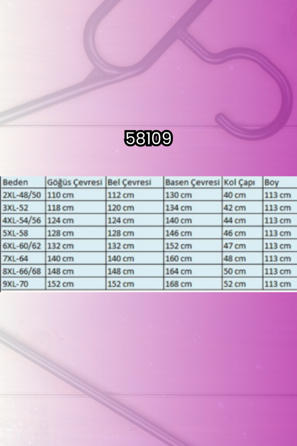 58109 Büyük Beden Patlı Düğmeli Mir Tunik - İndigo - 2