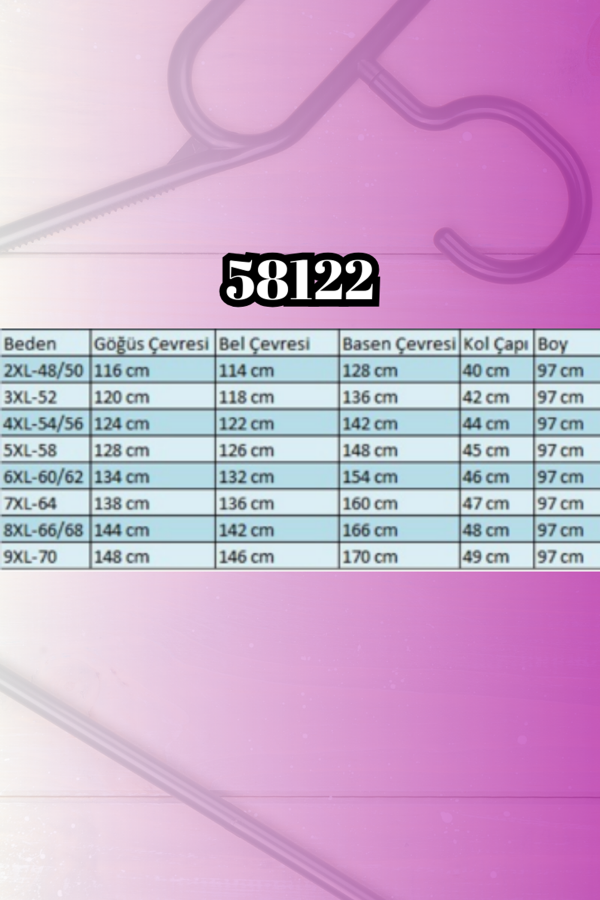 58122 Büyük Beden Basic Çilek Tunik - Bordo - 2