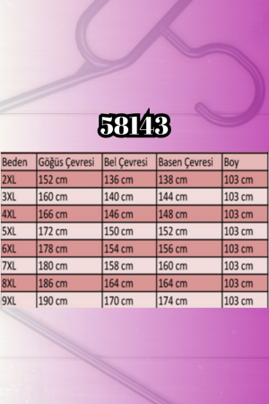 58143 Büyük Beden Düşük Kollu Aksesuar Detaylı Mir Tunik - Siyah - 2