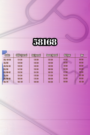 58168 Büyük Beden Erkek Yakalı Çıtçıtlı Modal Tunik - Bej - 2