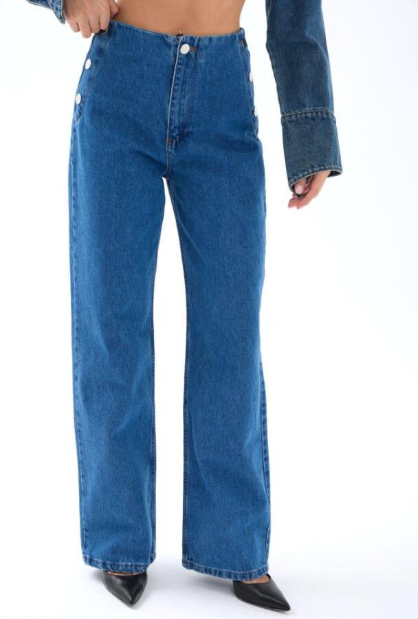 5997 KOT PANTOLON-MAVİ - 4