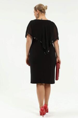 60 Bedene Kadar Büyük Beden Abiye KL8022k - 5