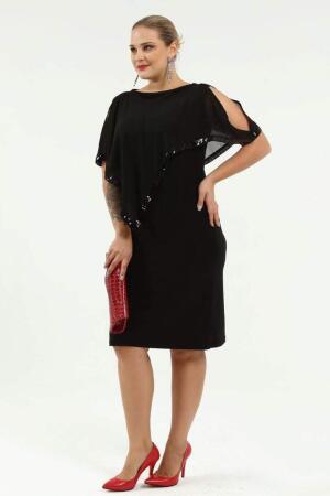 60 Bedene Kadar Büyük Beden Abiye KL8022k - Angelino Butik (1)