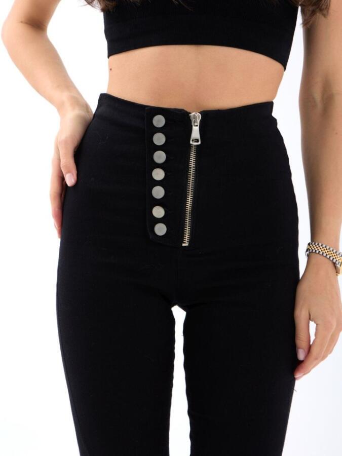 6007 PANTOLON-SİYAH - 2