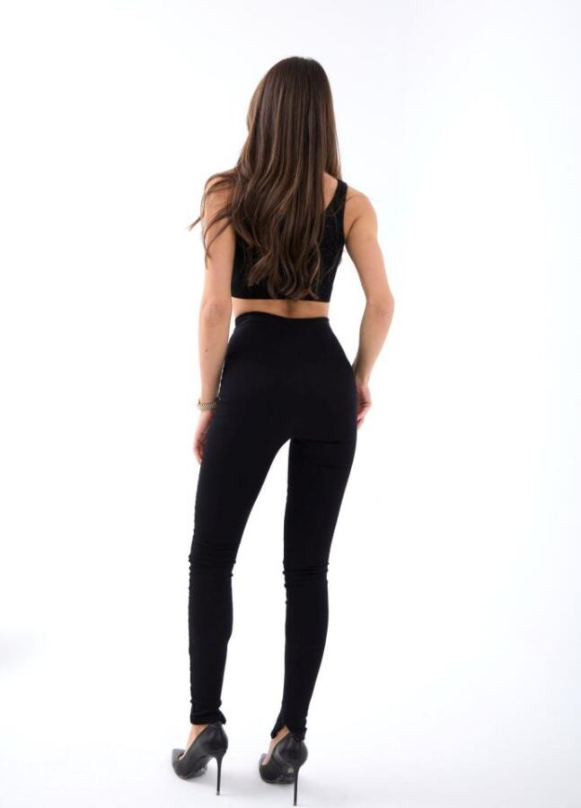 6007 PANTOLON-SİYAH - 4