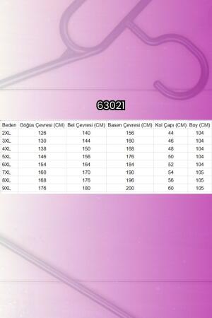 63021 Büyük Beden Kalın Patlı Mango Ceket - Siyah - (1)