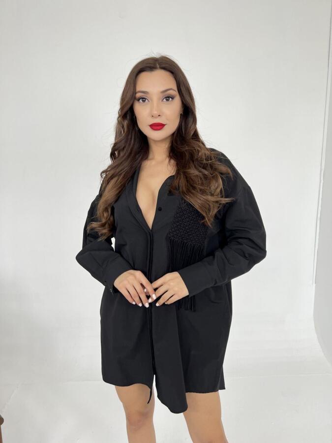 6309 GÖMLEK-SİYAH - 5