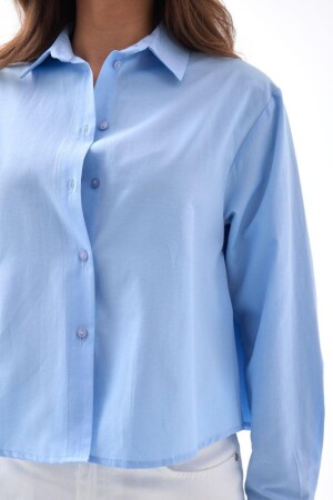 6484 GÖMLEK-MAVİ - 5