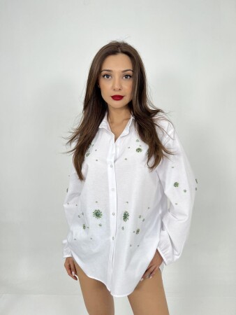 6811 GÖMLEK-BEYAZ - ANGELINO BuyukBedeniz (1)