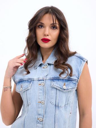 6822 KOT YELEK-AÇIK MAVİ - 3