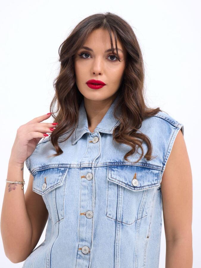 6822 KOT YELEK-AÇIK MAVİ - 3