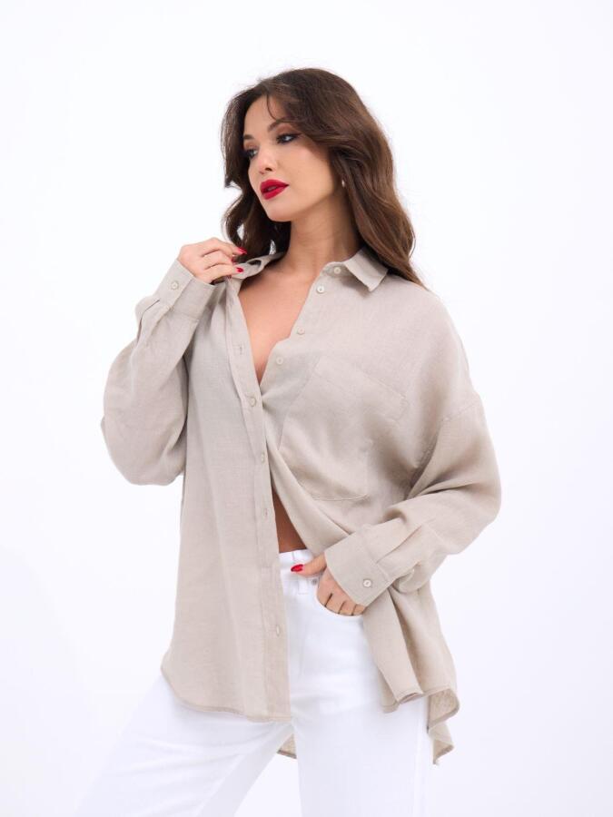6899 GÖMLEK-GRİ - 3