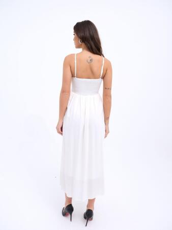 7322 ELBİSE-EKRU - 4