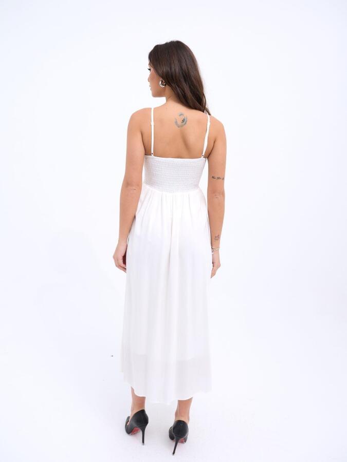 7322 ELBİSE-EKRU - 4