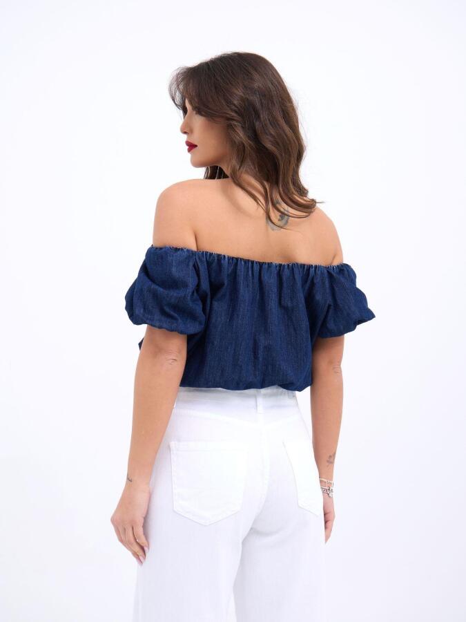 7341 CROP-MAVİ - 4