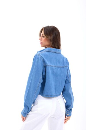 7367 KOT GÖMLEK-MAVİ - 5