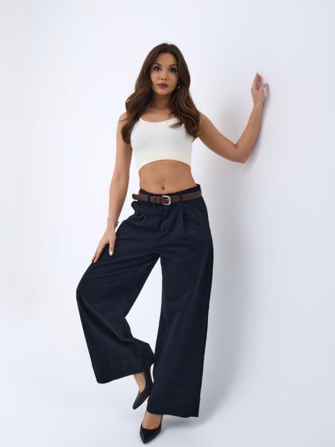 7382 PANTOLON-LACİVERT - 2