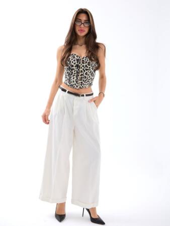 7396 PANTOLON-EKRU - 1