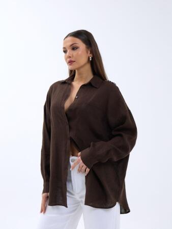 7399 GÖMLEK-KAHVE - 4