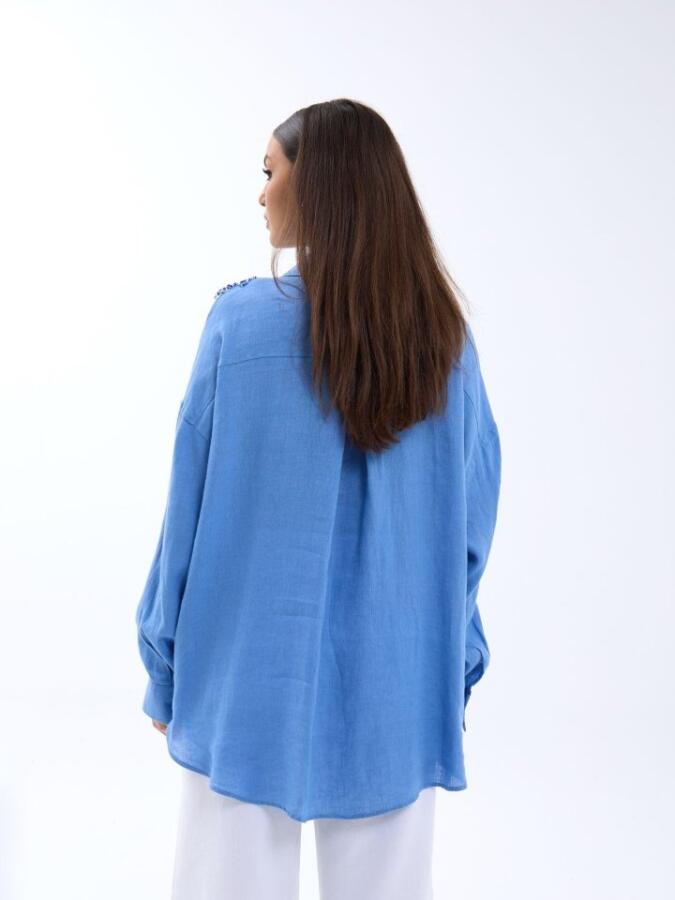 7399 GÖMLEK-MAVİ - 2