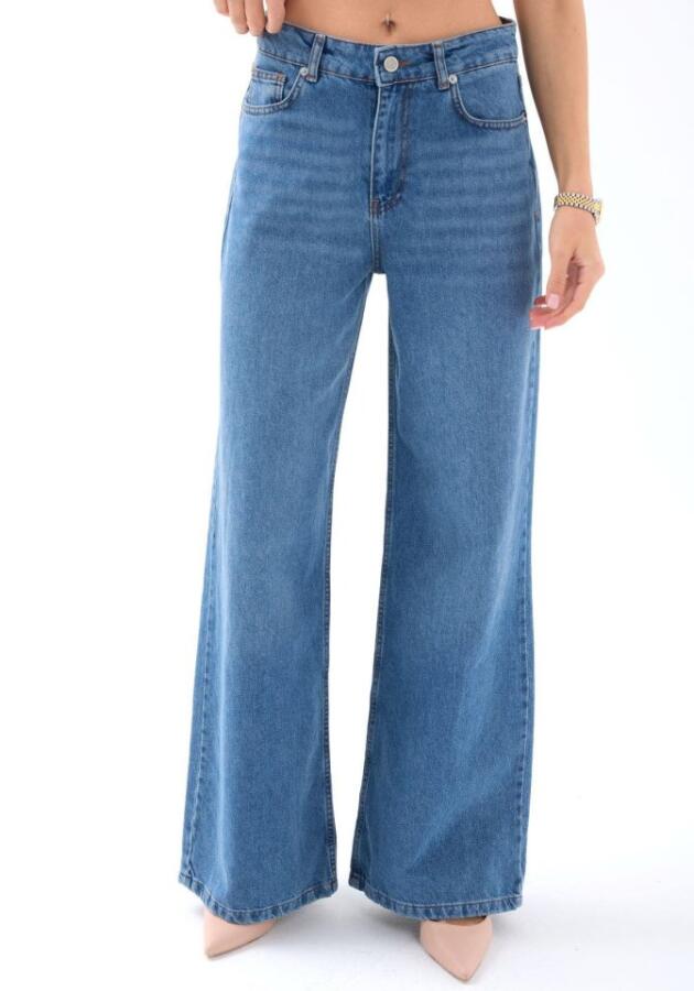 7418 KOT PANTOLON-MAVİ - 2