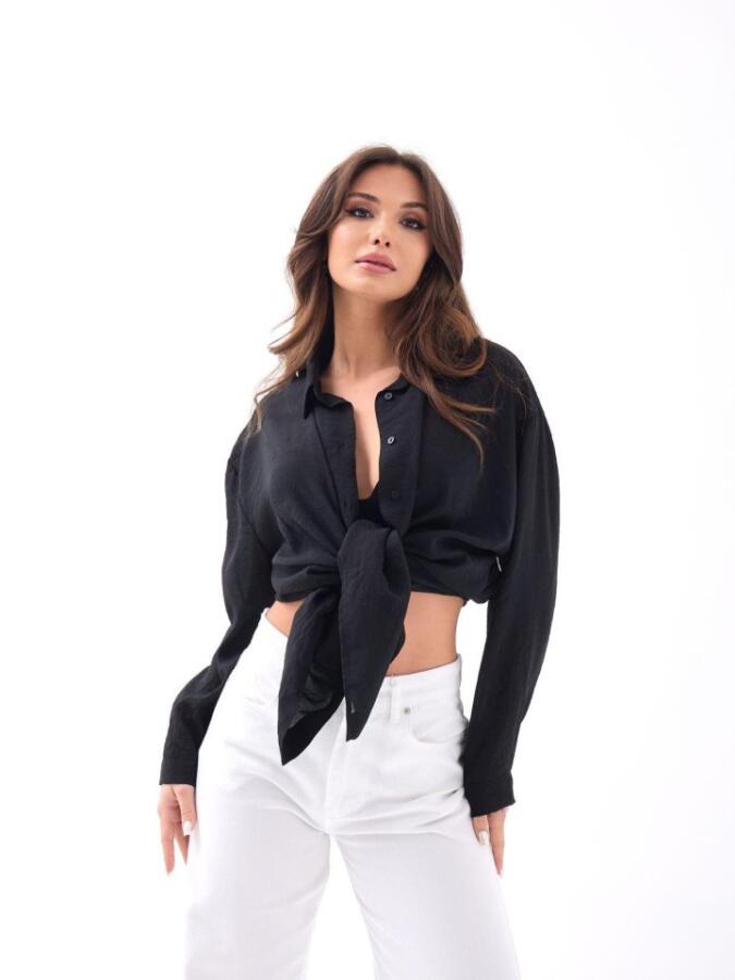 7423 GÖMLEK-SİYAH - 4