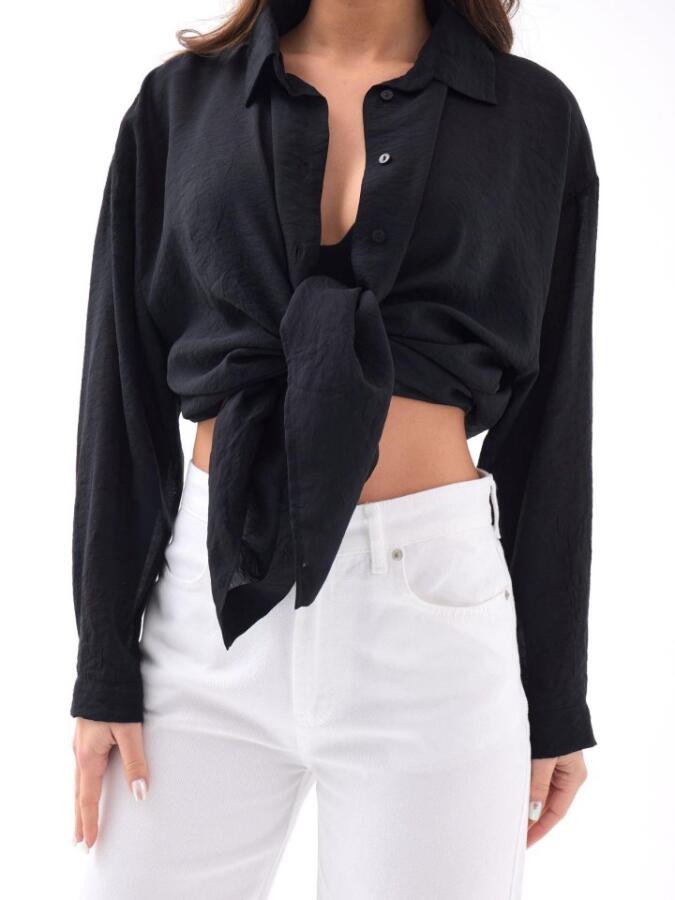 7423 GÖMLEK-SİYAH - 5