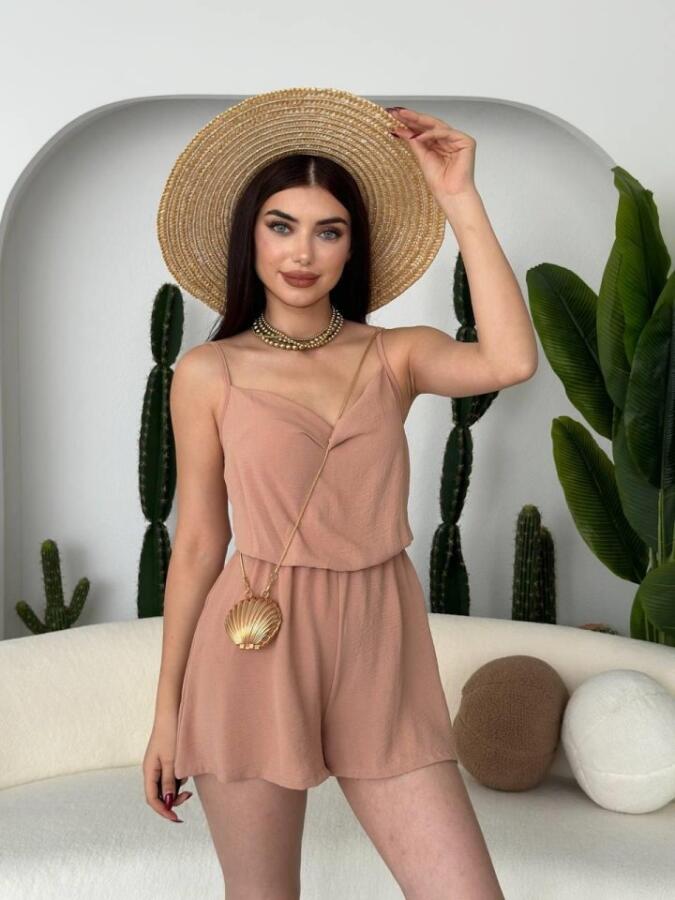 Agnes Sırt Detay Bluz - 1