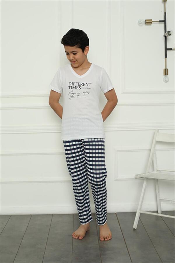 Akbeniz Erkek Çocuk Penye Pijama Takım 20390 - 3