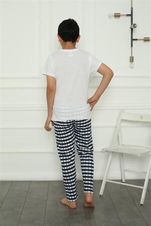 Akbeniz Erkek Çocuk Penye Pijama Takım 20390 - 4