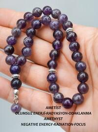Ametist Tespih - Çok Renkli - Stoneage - Stoneage