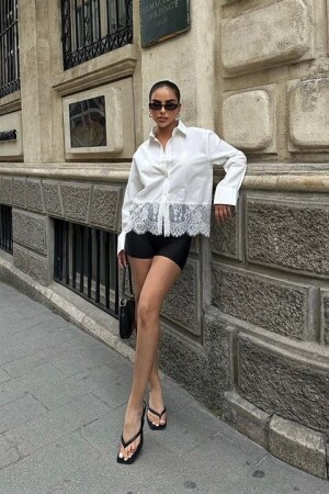 Andrea Dantel Detay Gömlek 3385-08 - ANGELINO BuyukBedeniz (1)